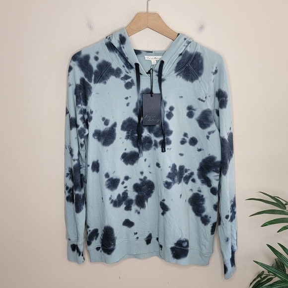 NWT Jane & Delancey | Splotchy Tie Dye Hoodie Sweatshirt Size Small - Picture 5 of 5